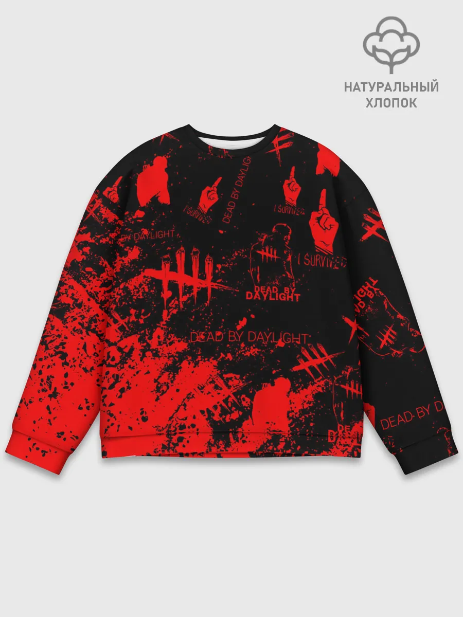 Мужской свитшот базовый / Dead by Daylight.