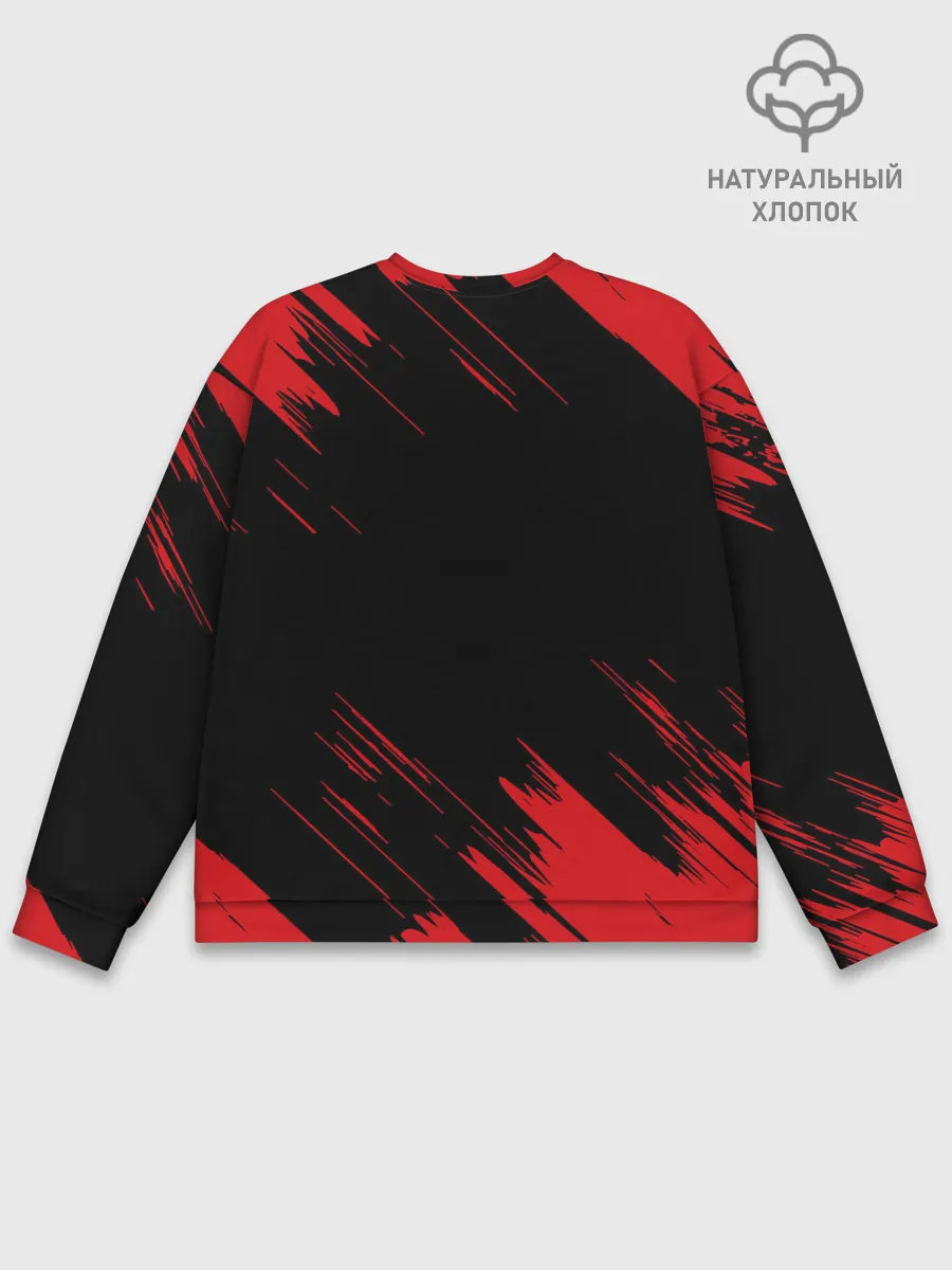 Мужской свитшот базовый / AC MILAN.