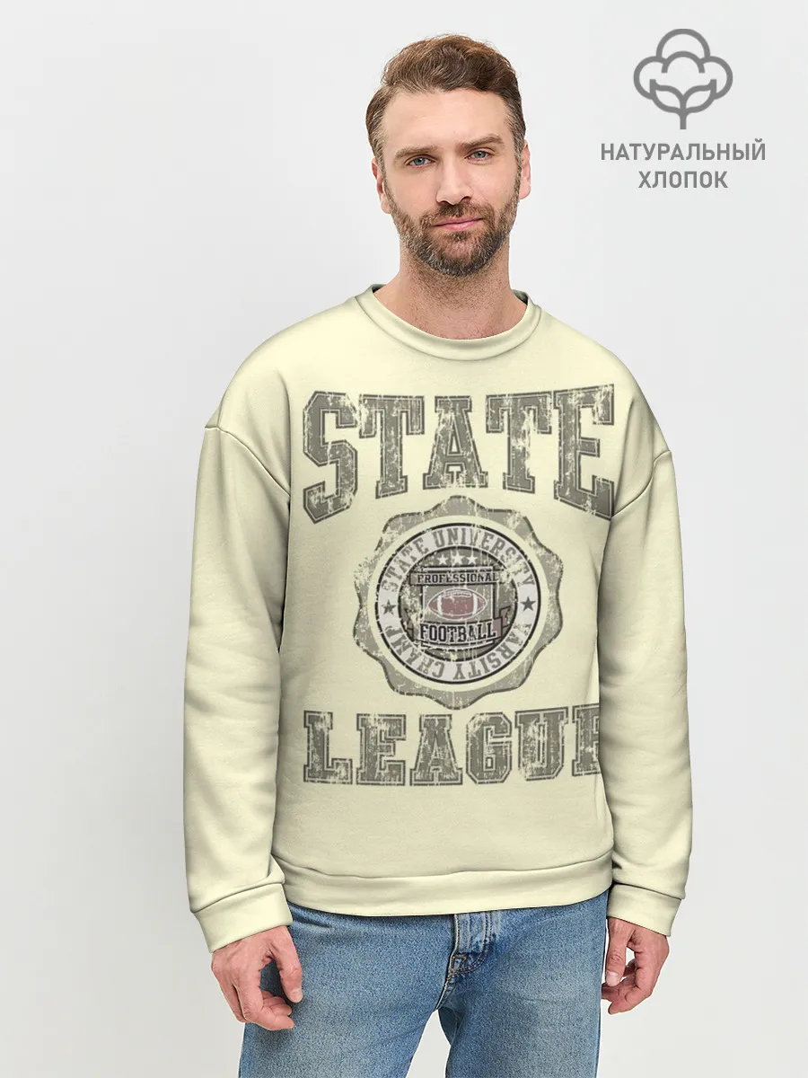 Мужской свитшот базовый / State League