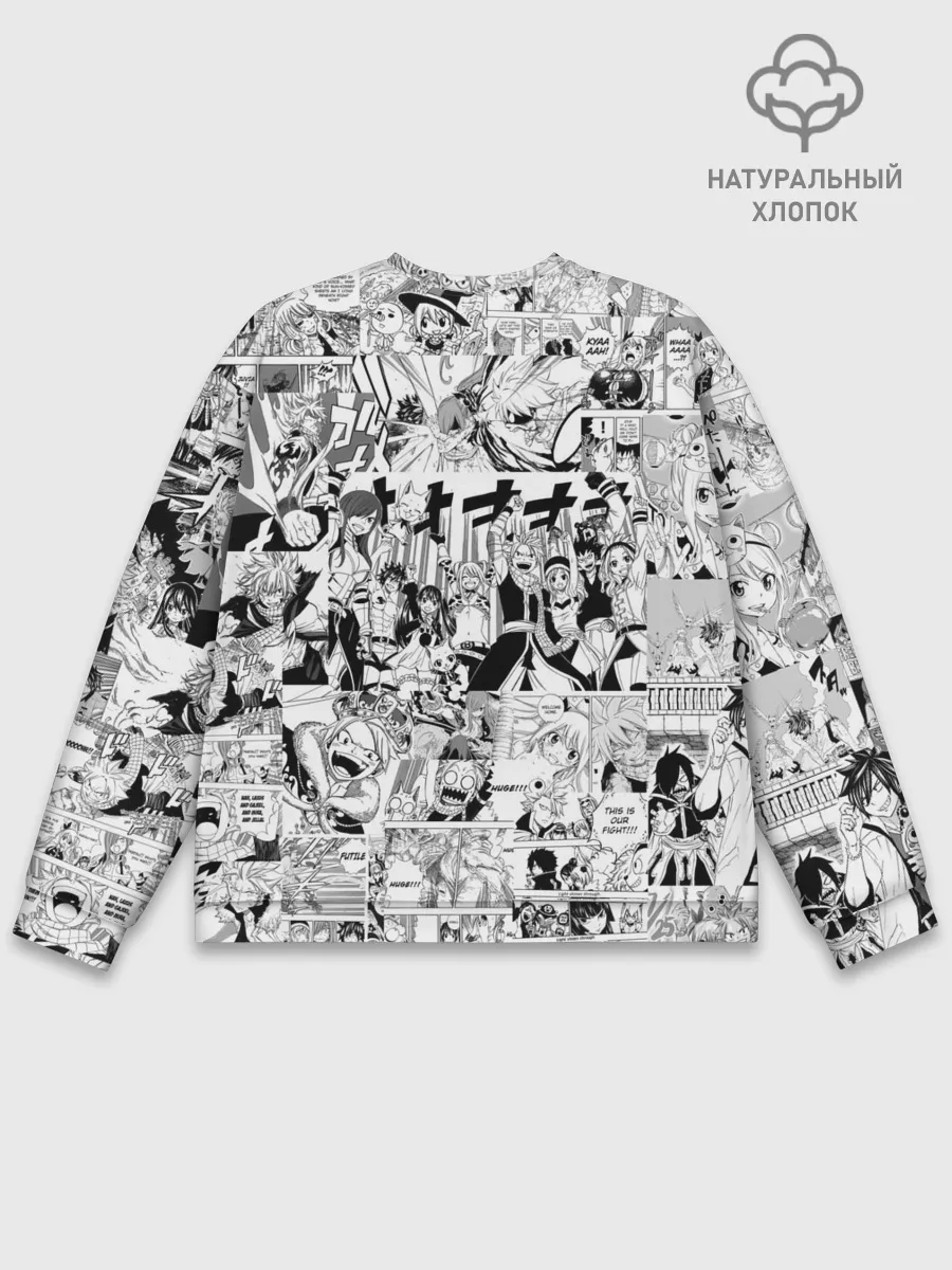 Мужской свитшот базовый / Хвост Феи Грей