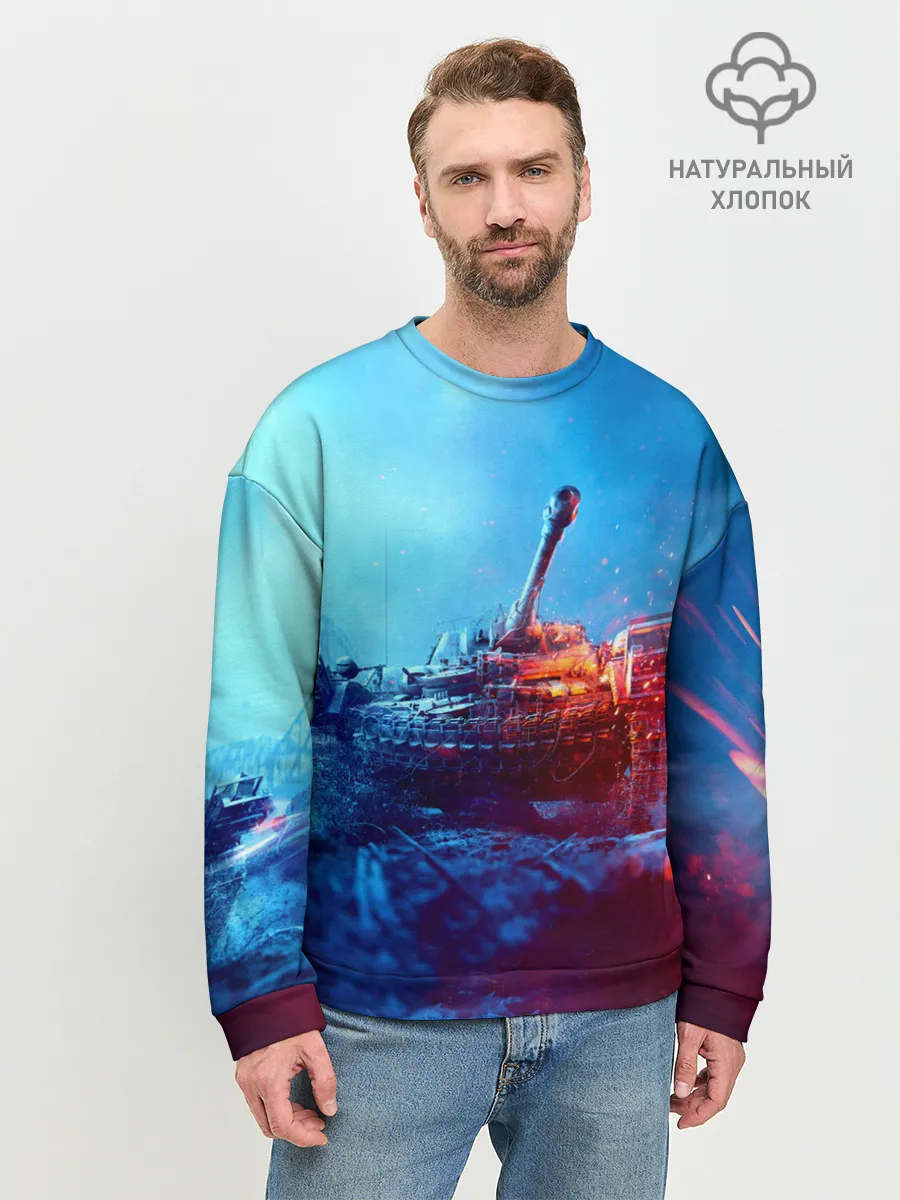 Мужской свитшот базовый / Танк