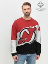 Мужской свитшот базовый / Нью-Джерси Девилз