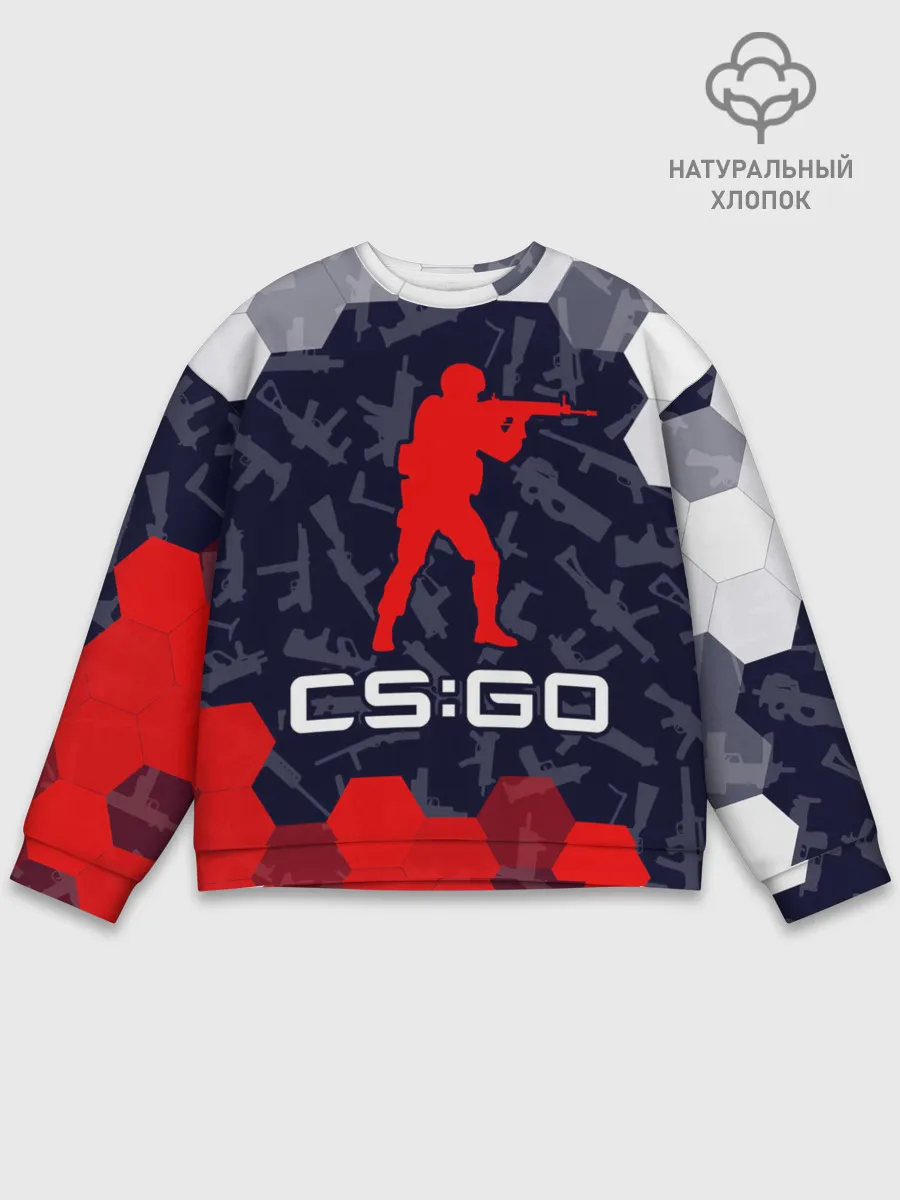 Мужской свитшот базовый / CS GO | КС ГО