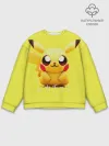 Мужской свитшот базовый / Pikachu Pika Pika