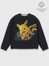 Мужской свитшот базовый / Pikachu Pika Pika