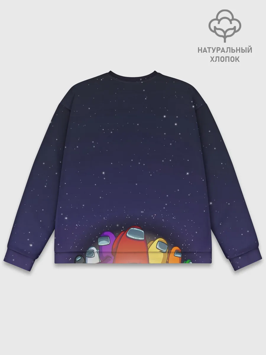 Мужской свитшот базовый / Among Us team