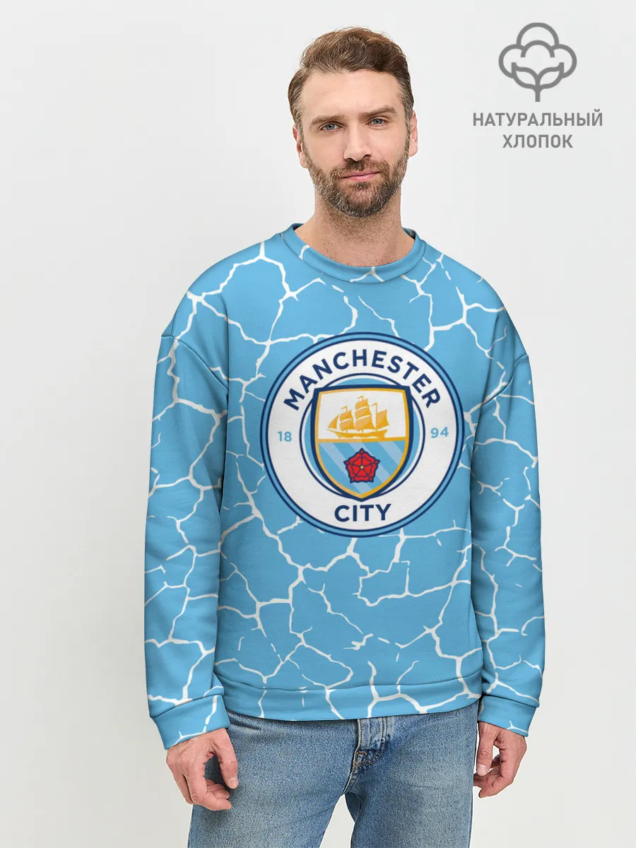 Мужской свитшот базовый / MANCHESTER CITY.