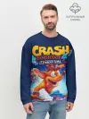 Мужской свитшот базовый / Crash Bandicoot