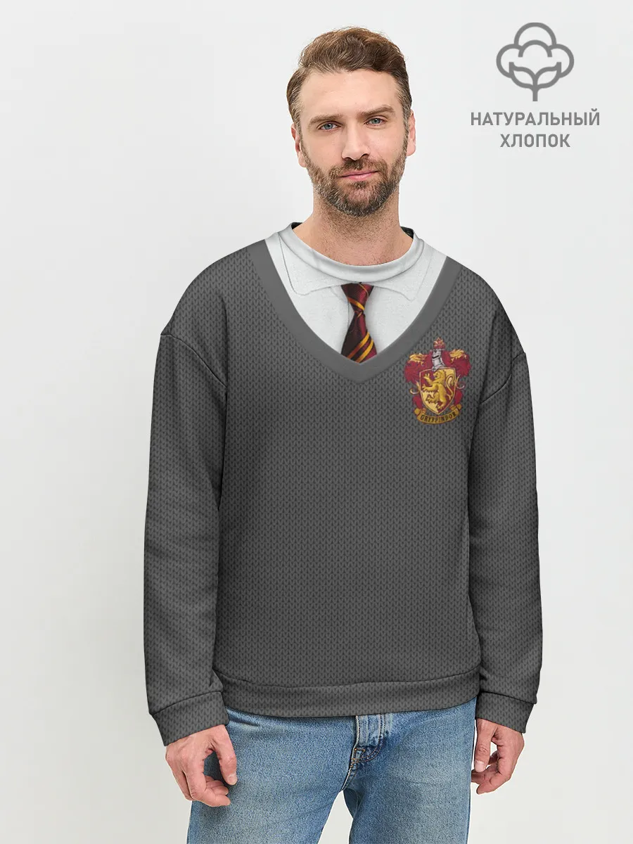 Мужской свитшот базовый / Форма Гриффиндора