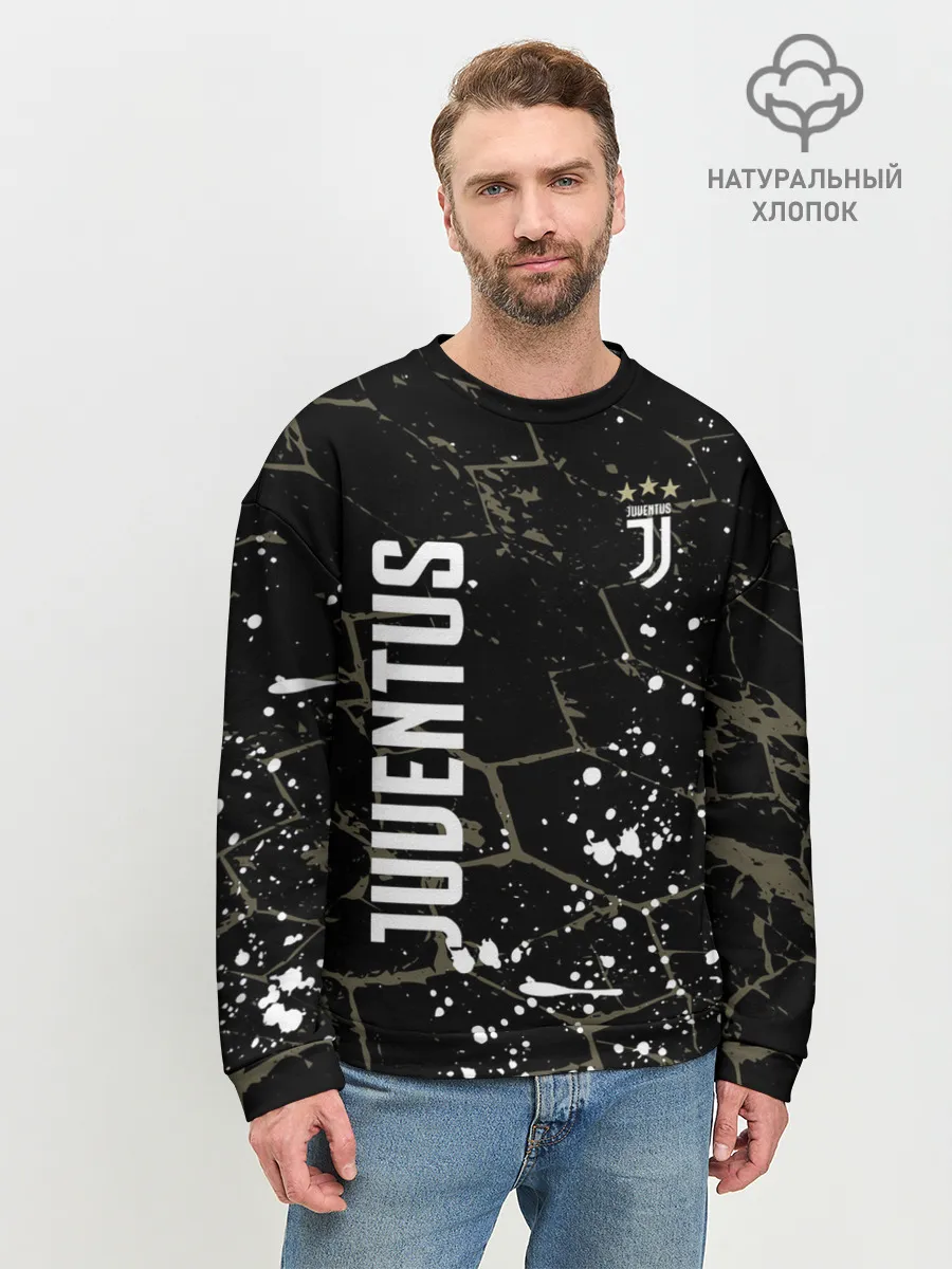 Мужской свитшот базовый / JUVENTUS.