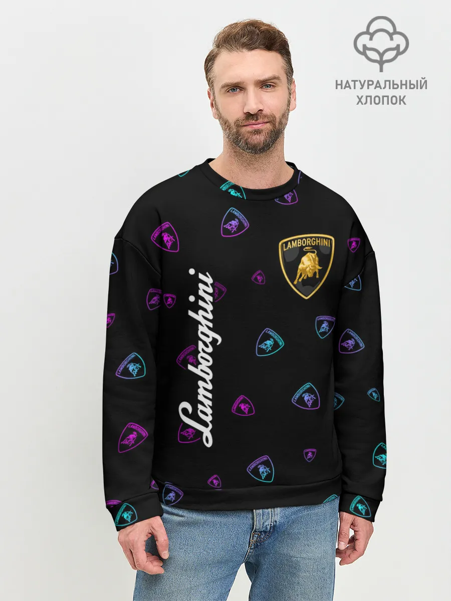 Мужской свитшот базовый / LAMBORGHINI / Ламборгини