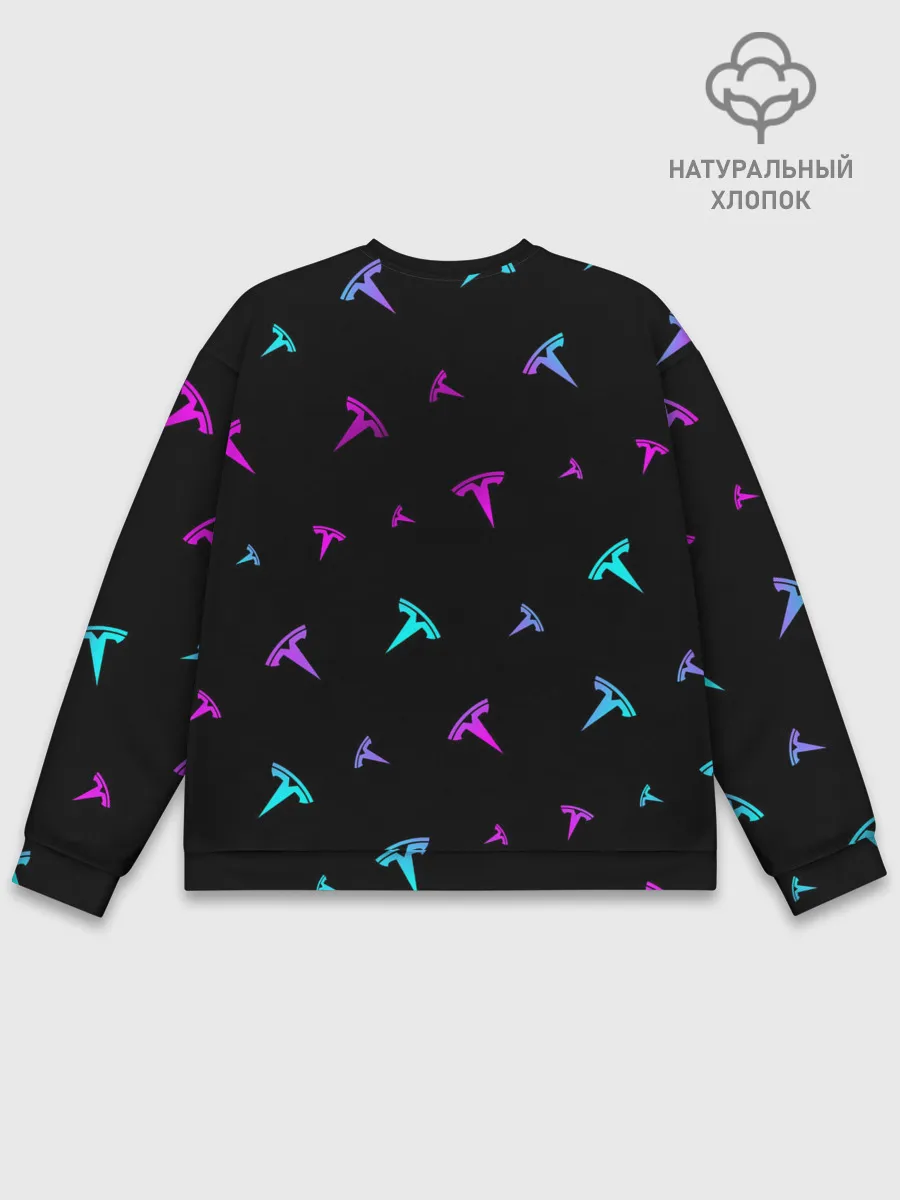 Мужской свитшот базовый / TESLA / Тесла