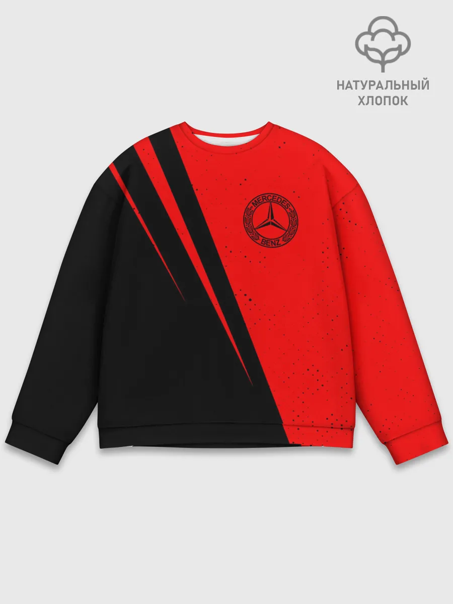 Мужской свитшот базовый / MERCEDES / Мерседес
