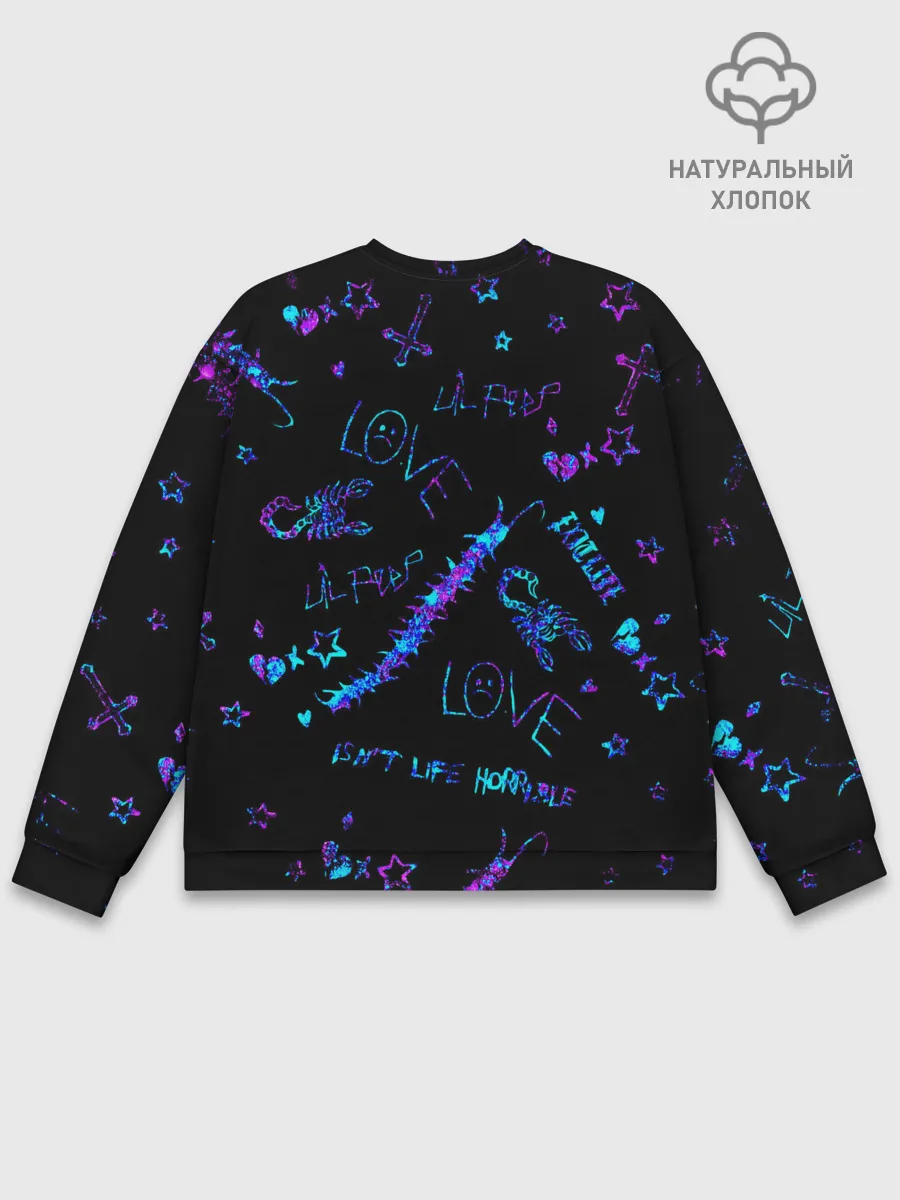 Мужской свитшот базовый / LIL PEEP / ЛИЛ ПИП