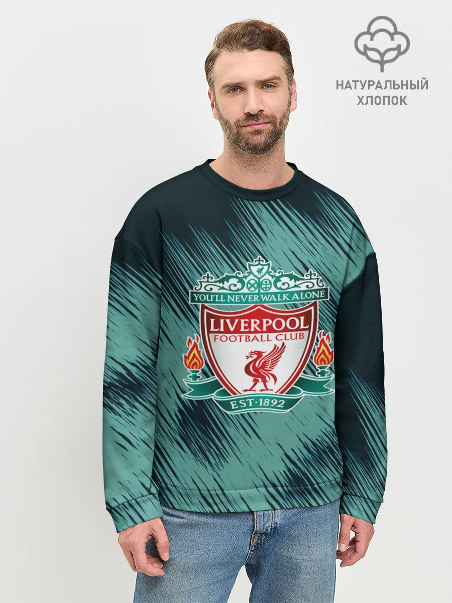 Мужской свитшот базовый / LIVERPOOL