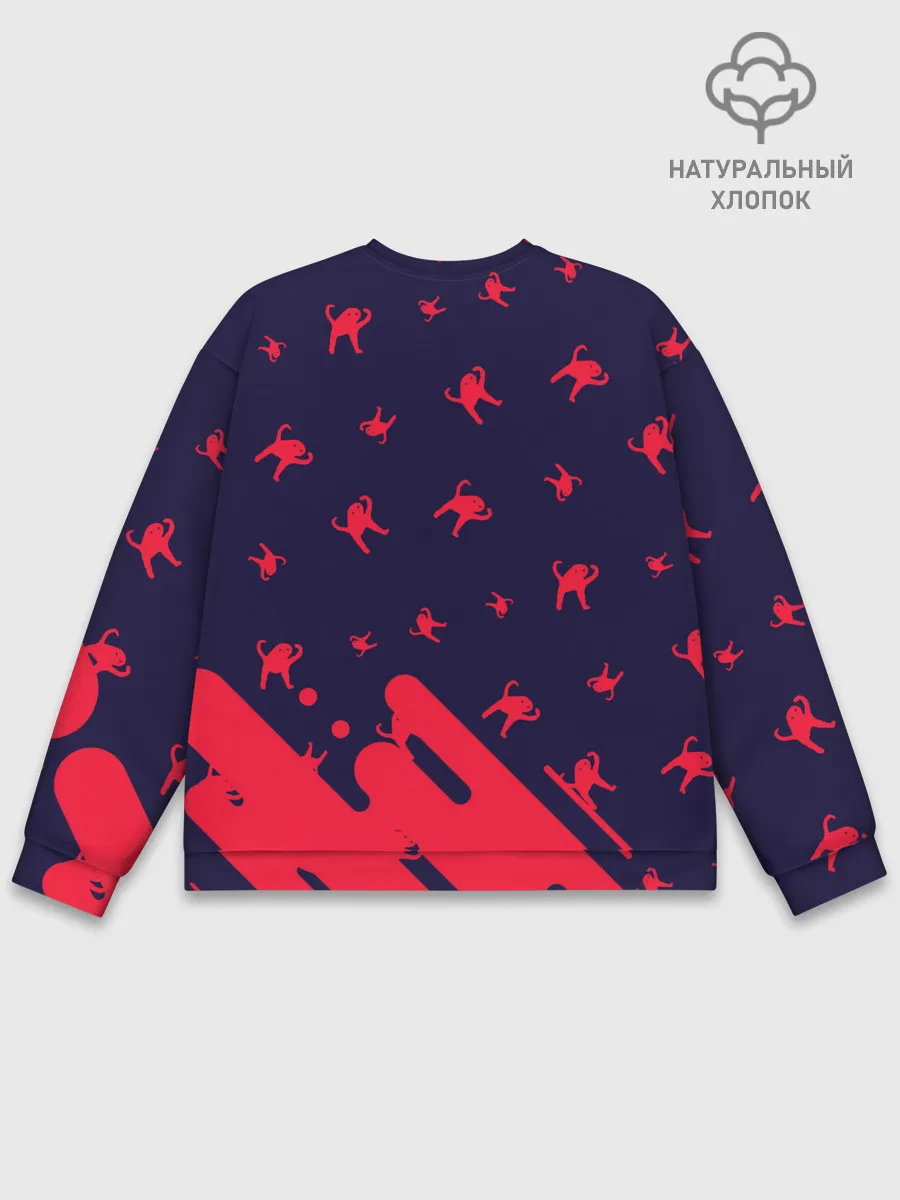 Мужской свитшот базовый / ЪУЪ СЪУКА