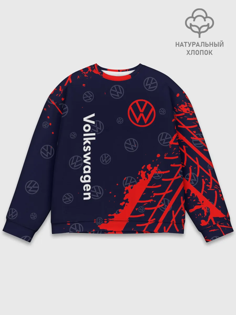 Мужской свитшот базовый / VOLKSWAGEN / Фольксваген