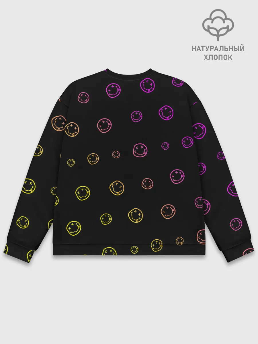 Мужской свитшот базовый / NIRVANA / НИРВАНА