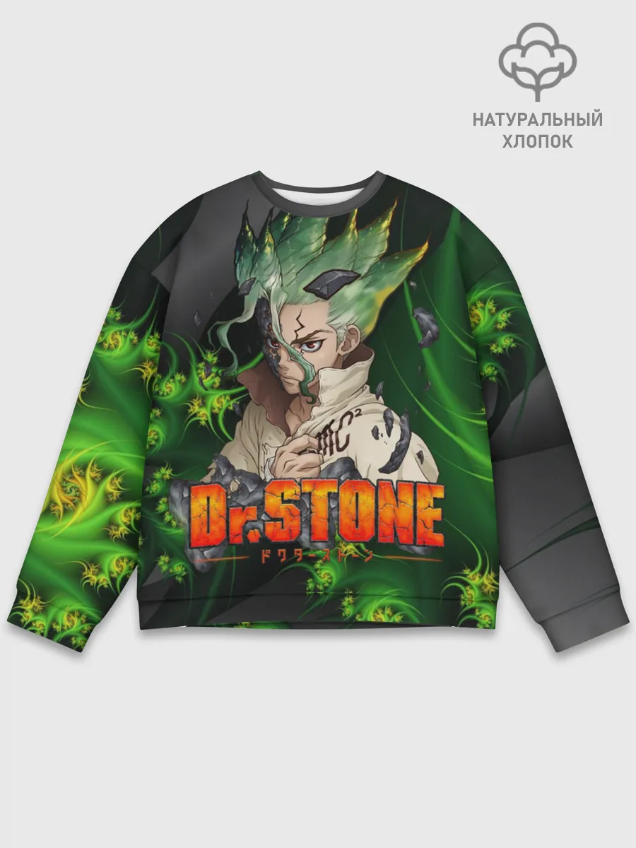 Мужской свитшот базовый / Доктор Стоун | Сэнку