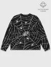 Мужской свитшот базовый / Паутина с пауками