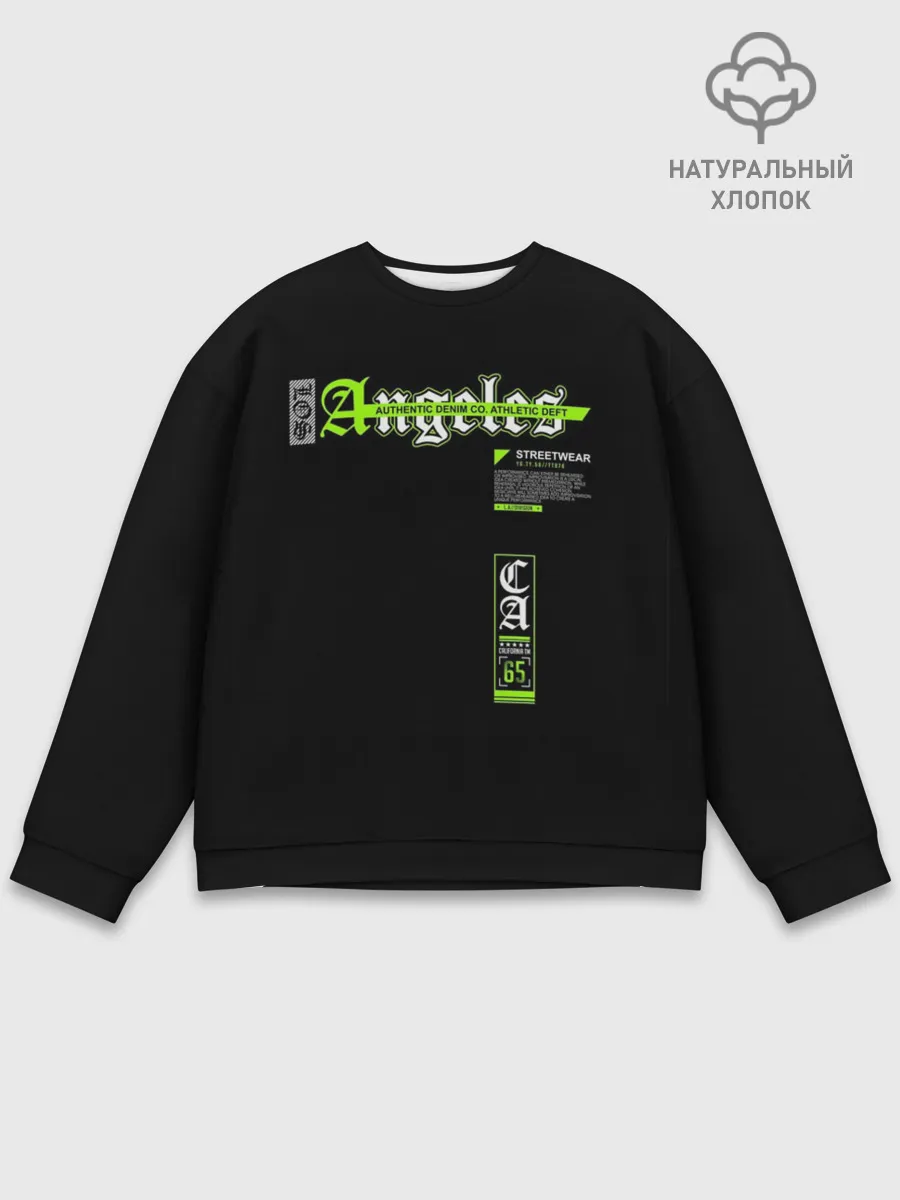 Мужской свитшот базовый / Los Angeles