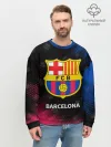Мужской свитшот базовый / BARCELONA / БАРСЕЛОНА
