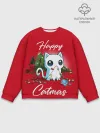 Мужской свитшот базовый / Happy Catmas