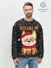 Мужской свитшот базовый / Just Call Me Santa