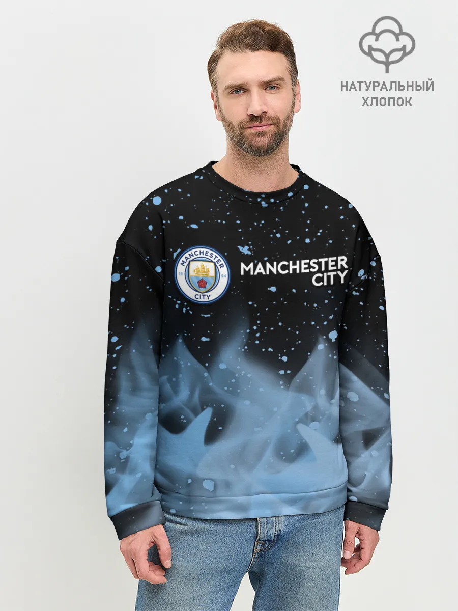 Мужской свитшот базовый / MANCHESTER CITY Манчестер Сити