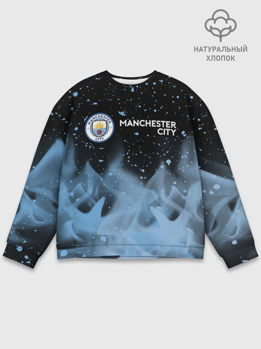 Мужской свитшот базовый / MANCHESTER CITY Манчестер Сити