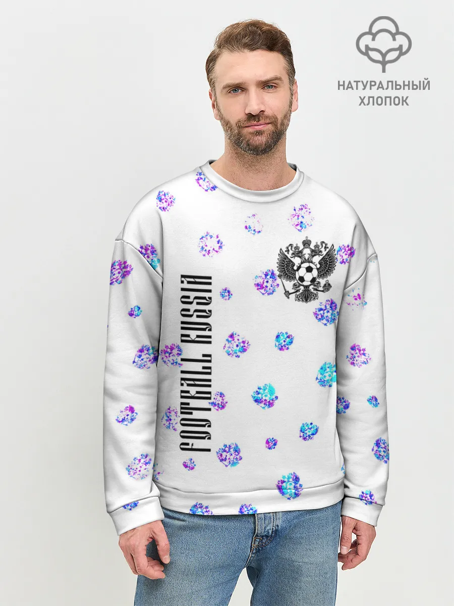 Мужской свитшот базовый / FOOTBALL RUSSIA / Футбол