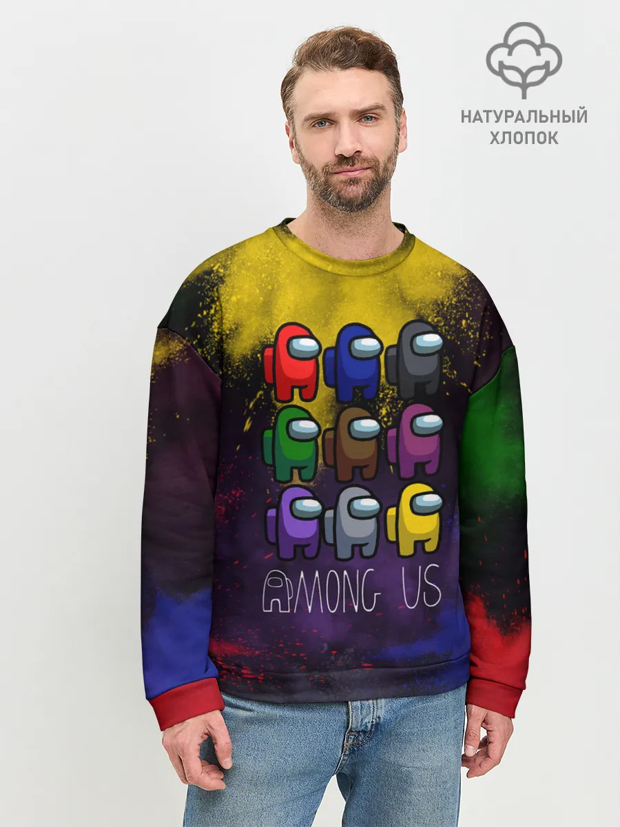 Мужской свитшот базовый / AMONG US.