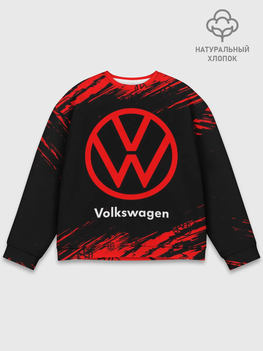 Мужской свитшот базовый / VOLKSWAGEN / Фольксваген