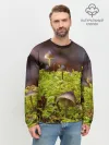 Мужской свитшот базовый / Мох