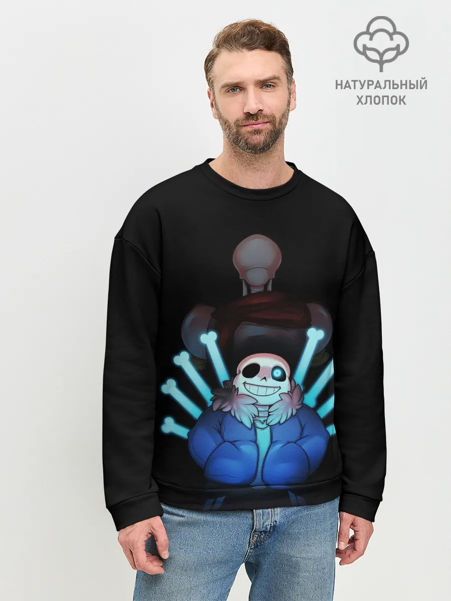 Мужской свитшот базовый / UNDERTALE
