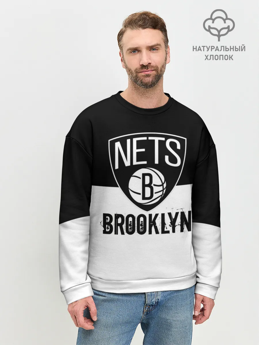 Мужской свитшот базовый / Бруклирн