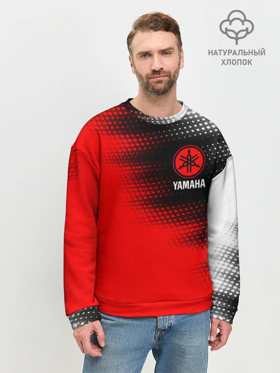 Мужской свитшот базовый / YAMAHA MOTOR / Ямаха