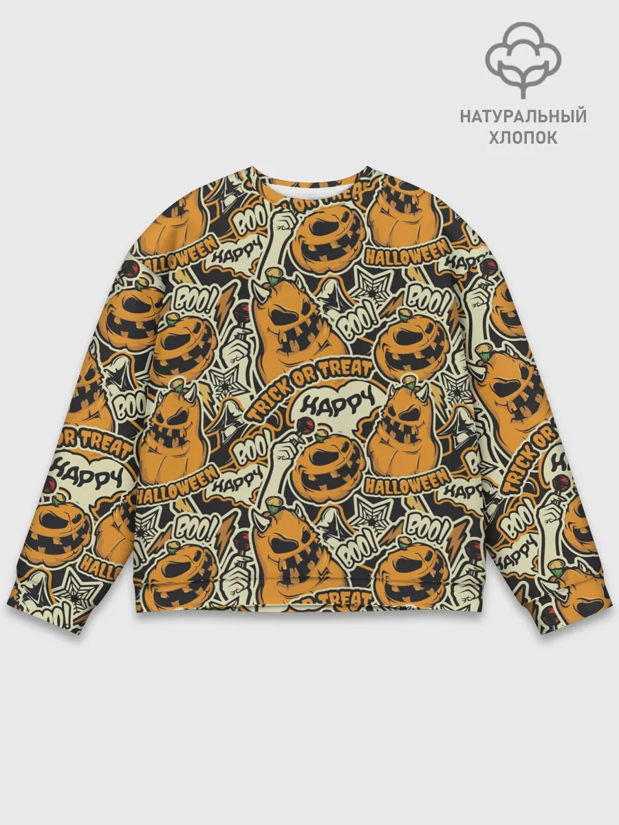 Мужской свитшот базовый / Хэллоуин