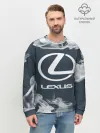 Мужской свитшот базовый / LEXUS / ЛЕКСУС