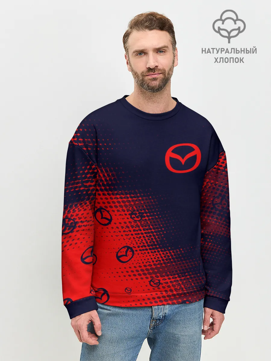 Мужской свитшот базовый / MAZDA / Мазда