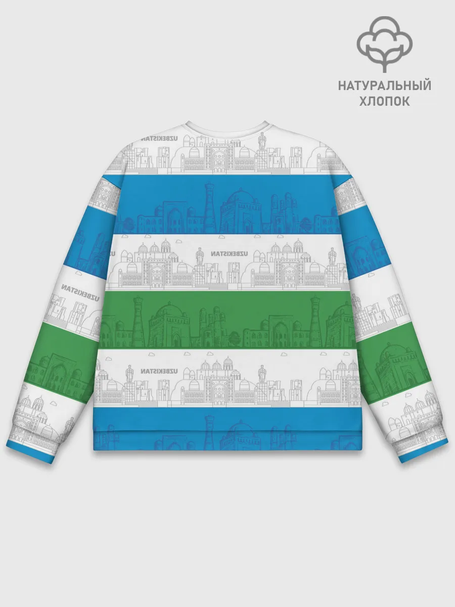 Мужской свитшот базовый / Узбекистан