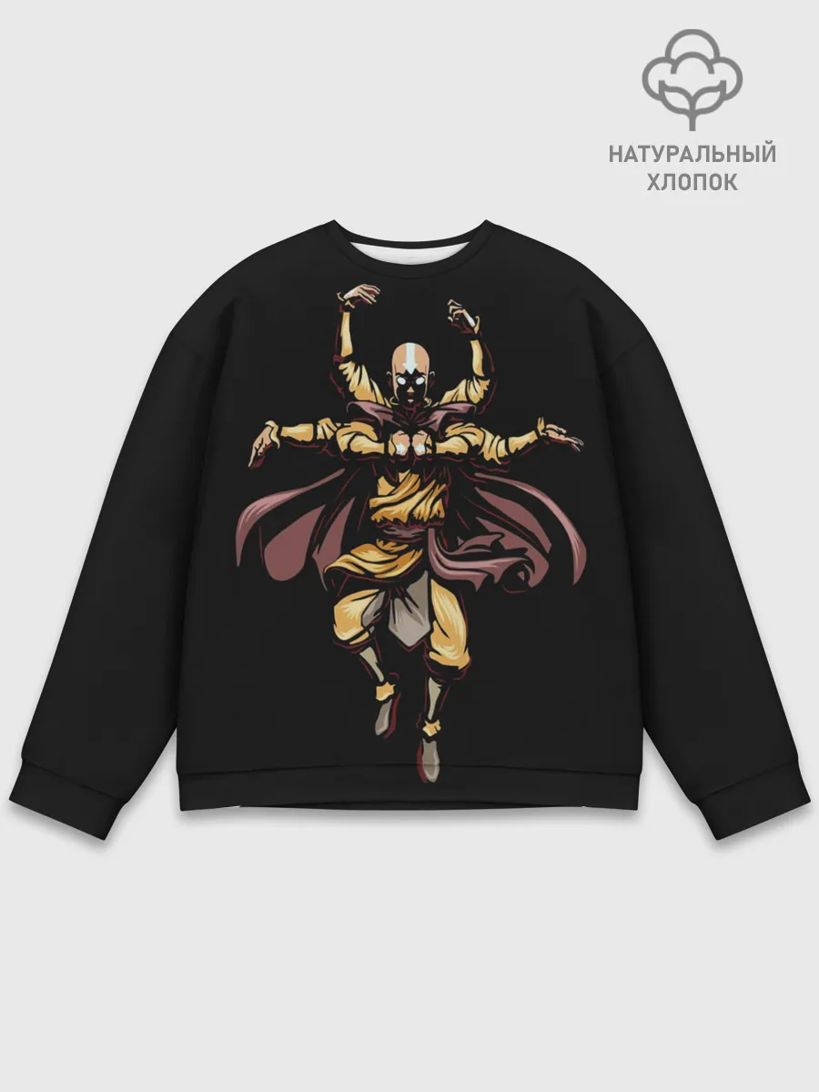 Мужской свитшот базовый / АВАТАР The Last Airbender