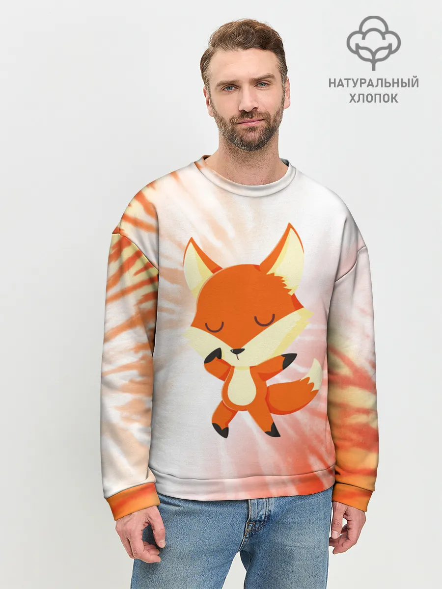 Мужской свитшот базовый / ЛИСИЧКА / FOXY