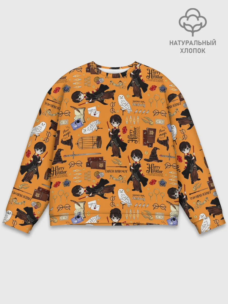 Мужской свитшот базовый / Гарри Поттер