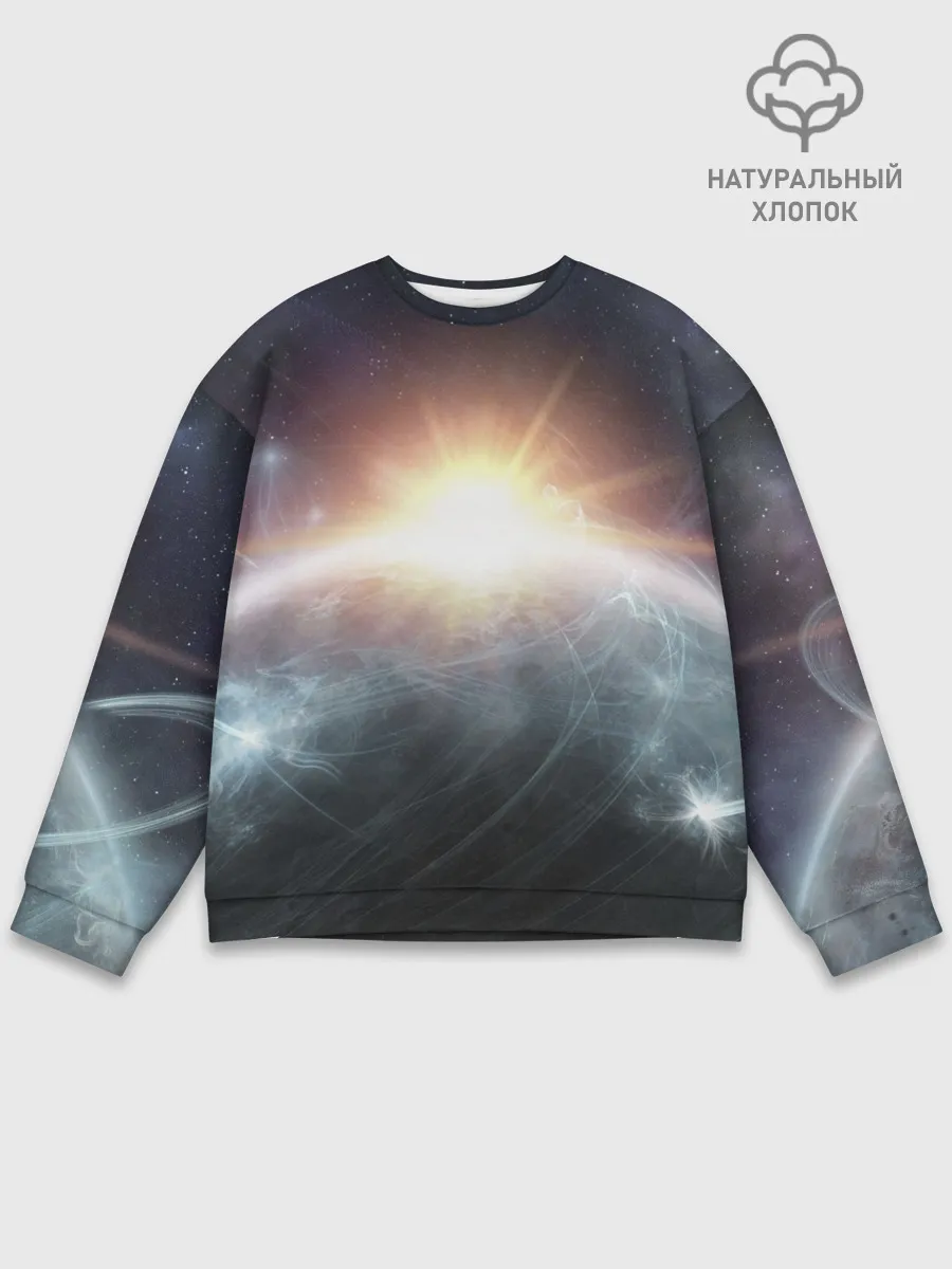 Мужской свитшот базовый / Космос