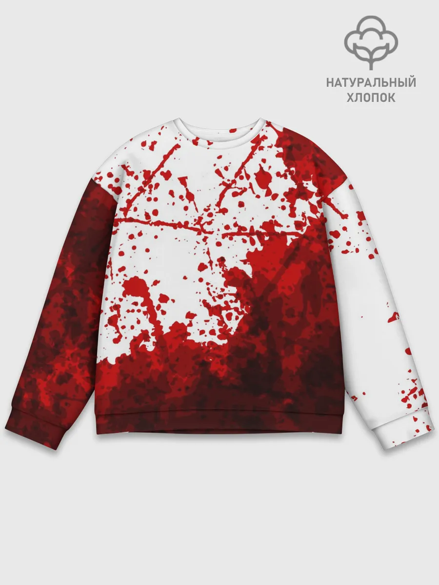Мужской свитшот базовый / HALLOWEEN BLOOD