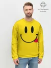 Мужской свитшот базовый / Смайлик
