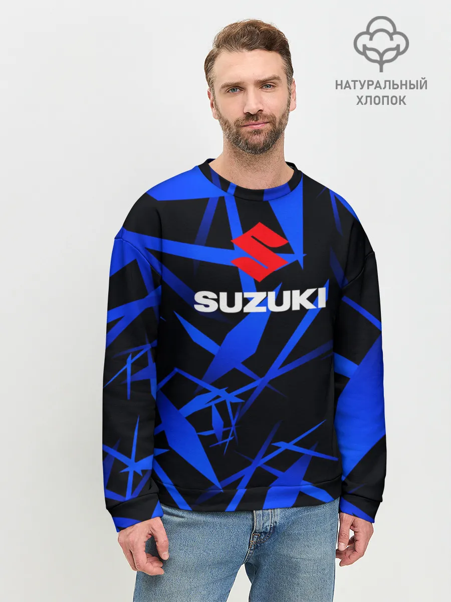 Мужской свитшот базовый / Suzuki