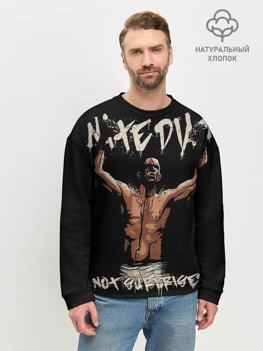 Мужской свитшот базовый / Нейт Диас
