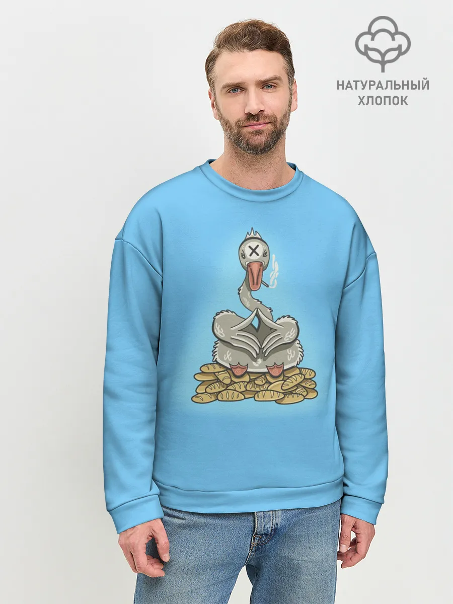 Мужской свитшот базовый / Гусь батонный